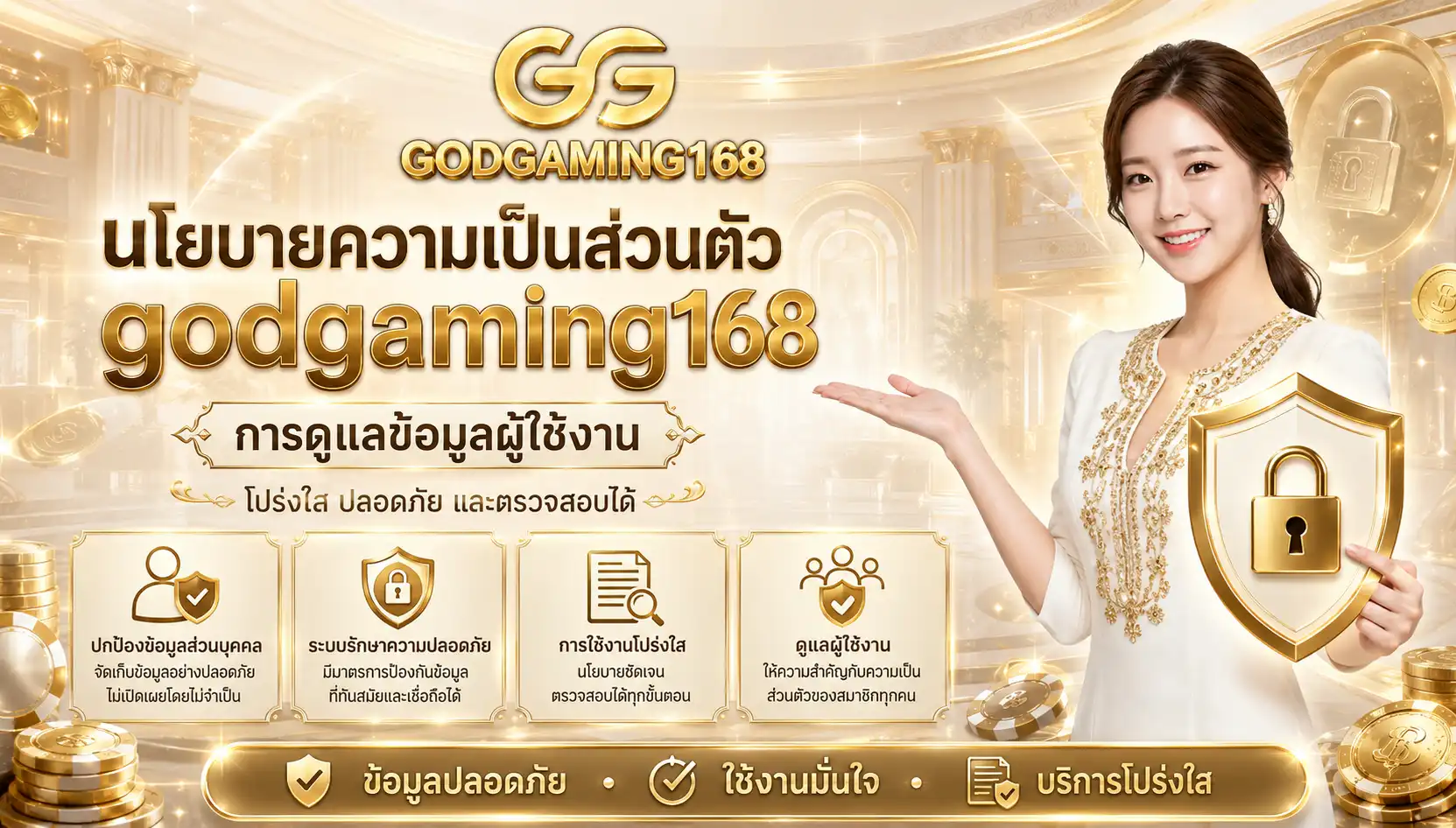 นโยบายความเป็นส่วนตัว godgaming168